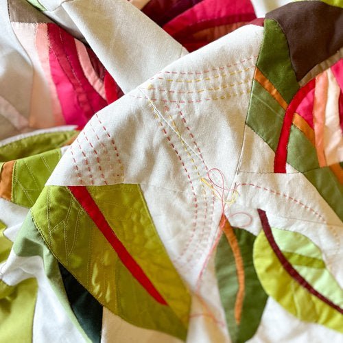Introducing the Blossom Explosion Block-of-the-Month - Ruth de Vos: Art