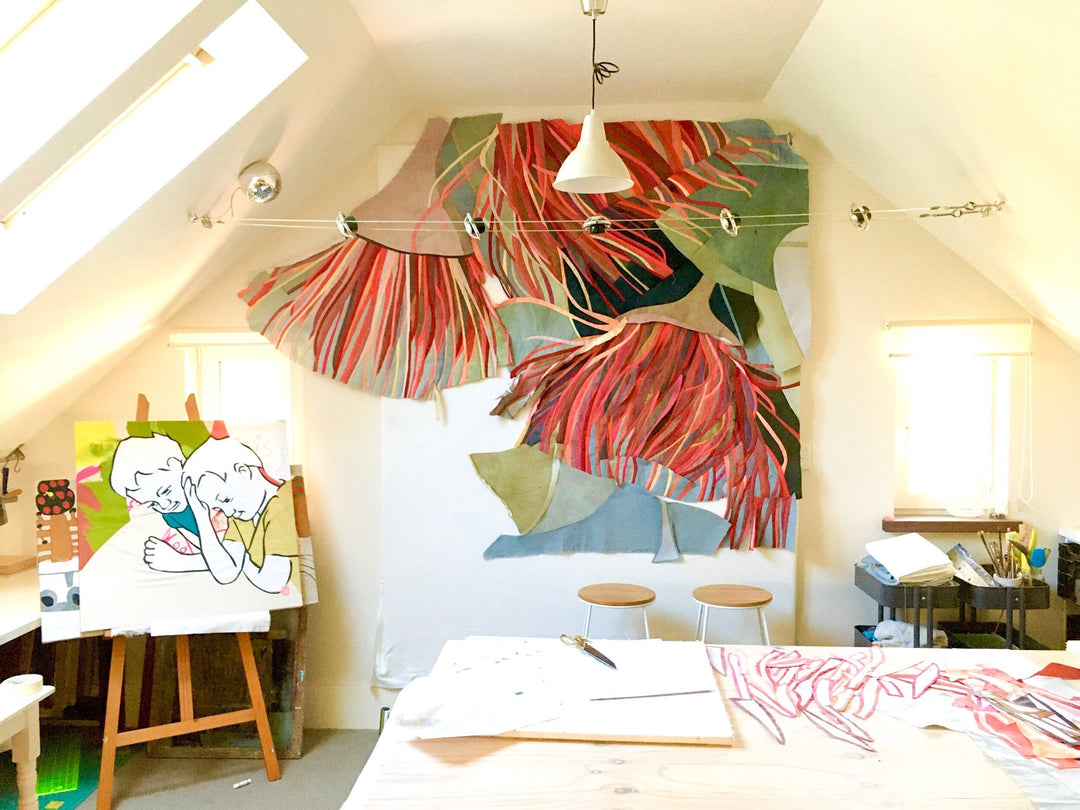 On creating my largest textile artwork ever