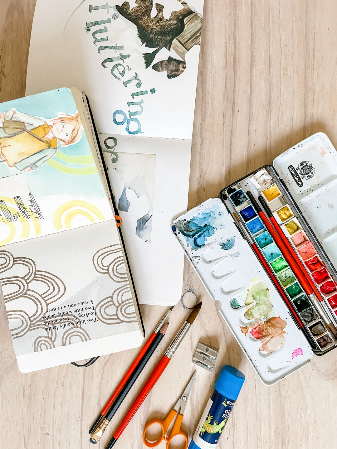 A Holiday Sketchbook Kit