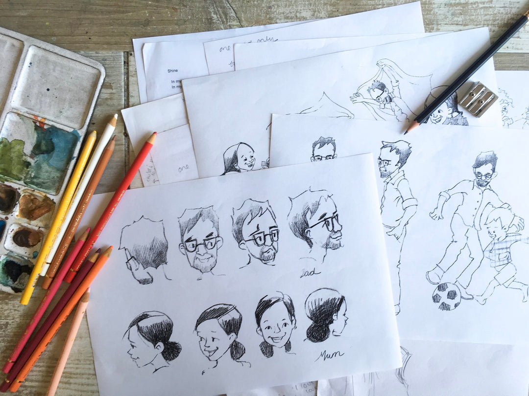 Illustrating 'Shine'