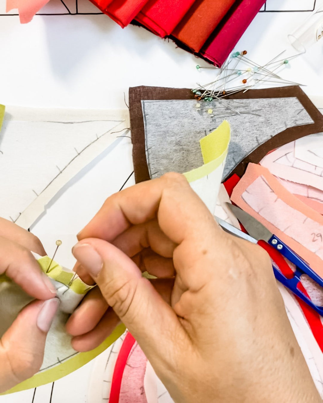10 Common Mistakes I Encounter in my Quiltmaking Workshops - Ruth de Vos: Art