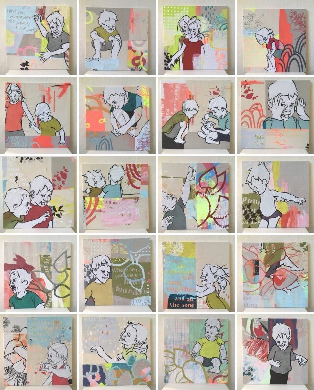 Status check: 20/40 artworks - Ruth de Vos: Art