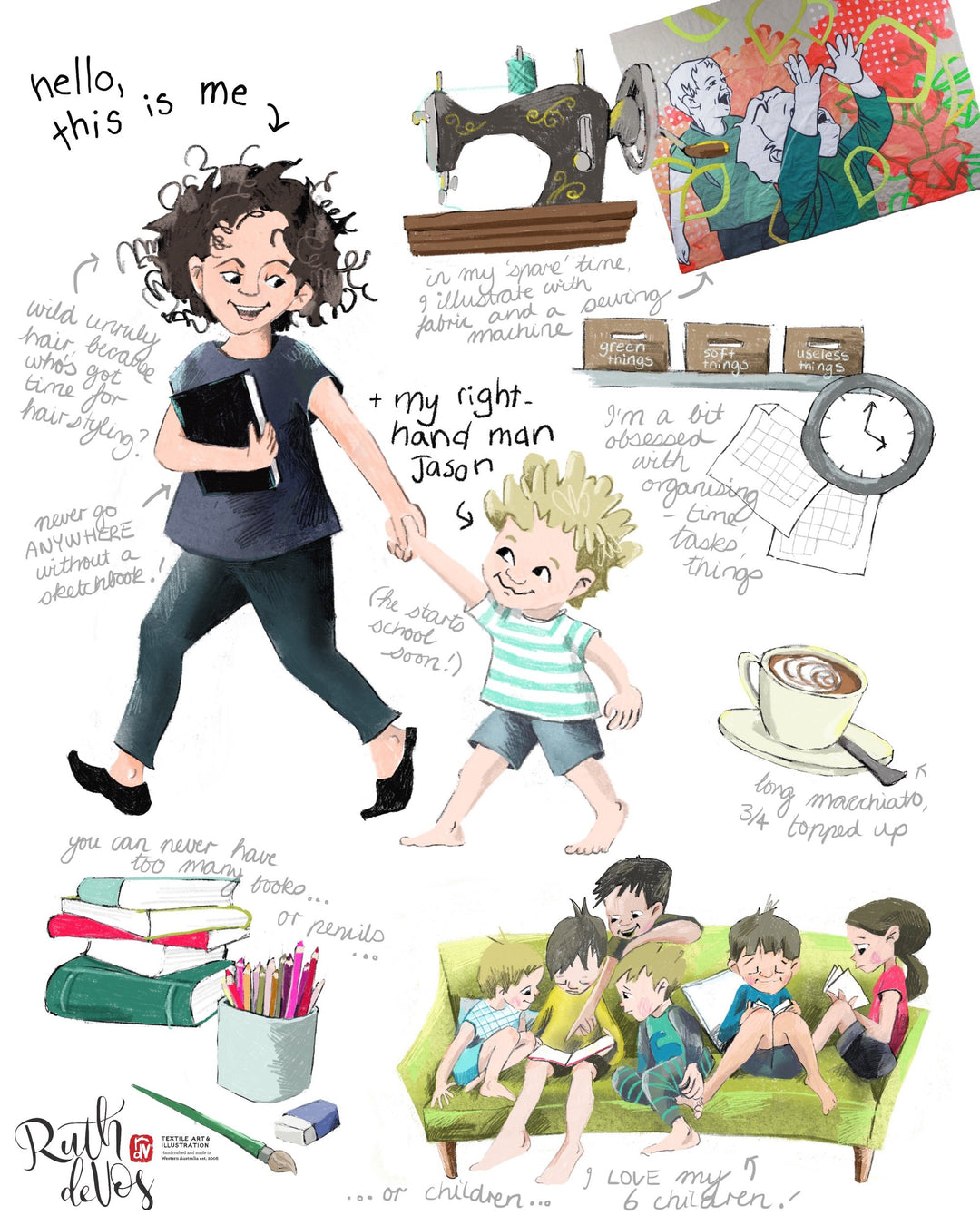 Introducing myself, illustrator style.