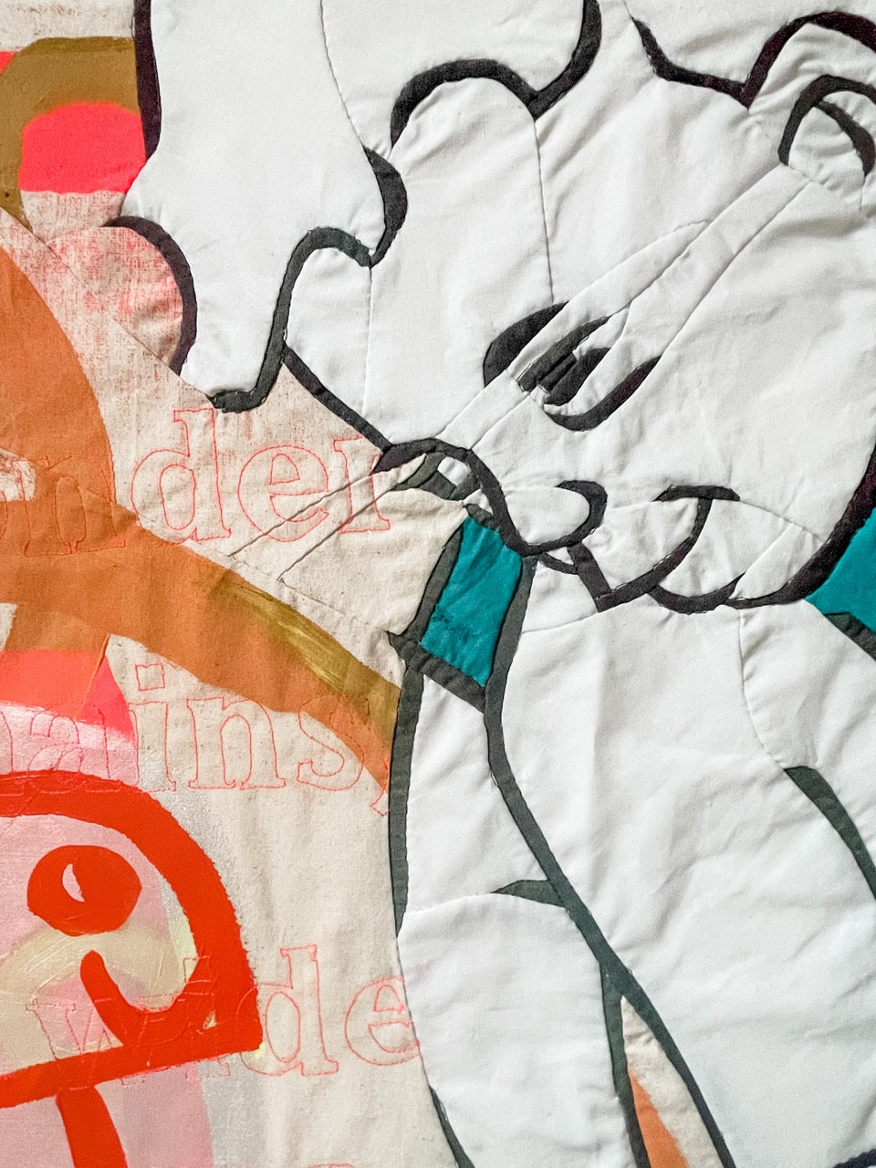All Creatures: a textile artwork