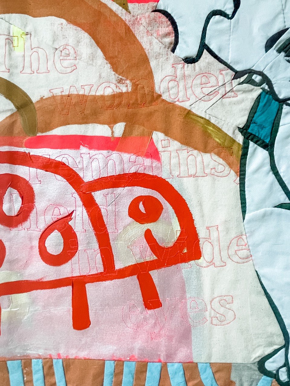 All Creatures: a textile artwork