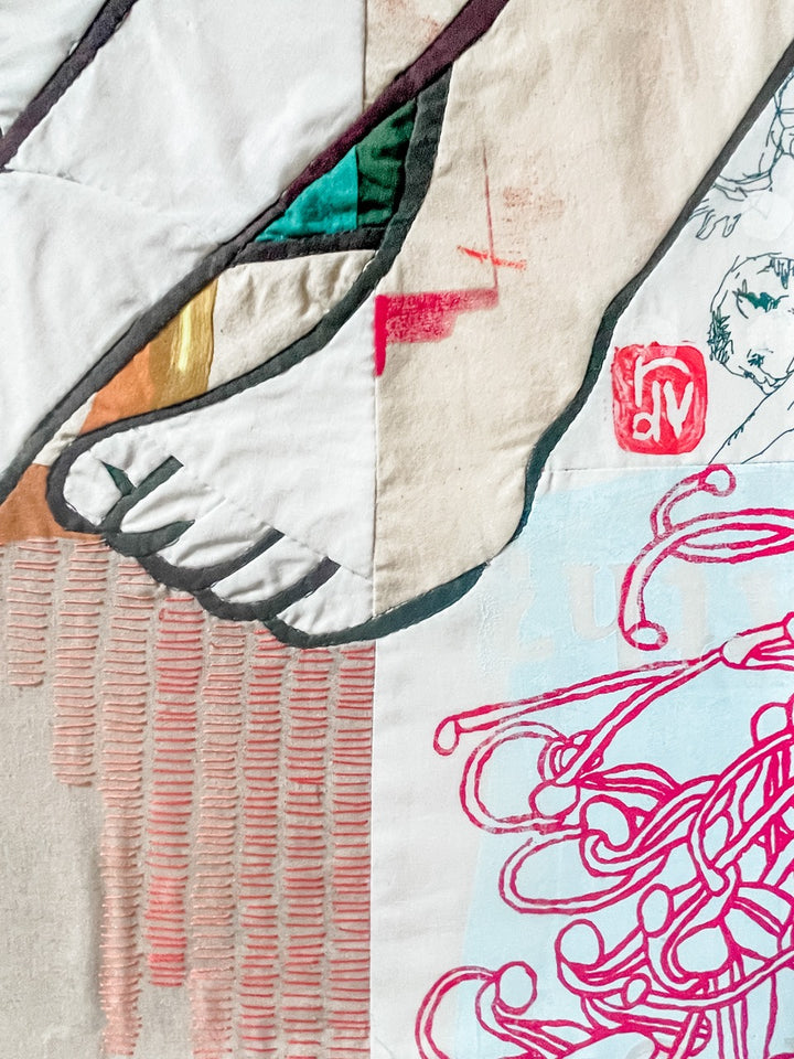 All Creatures: a textile artwork