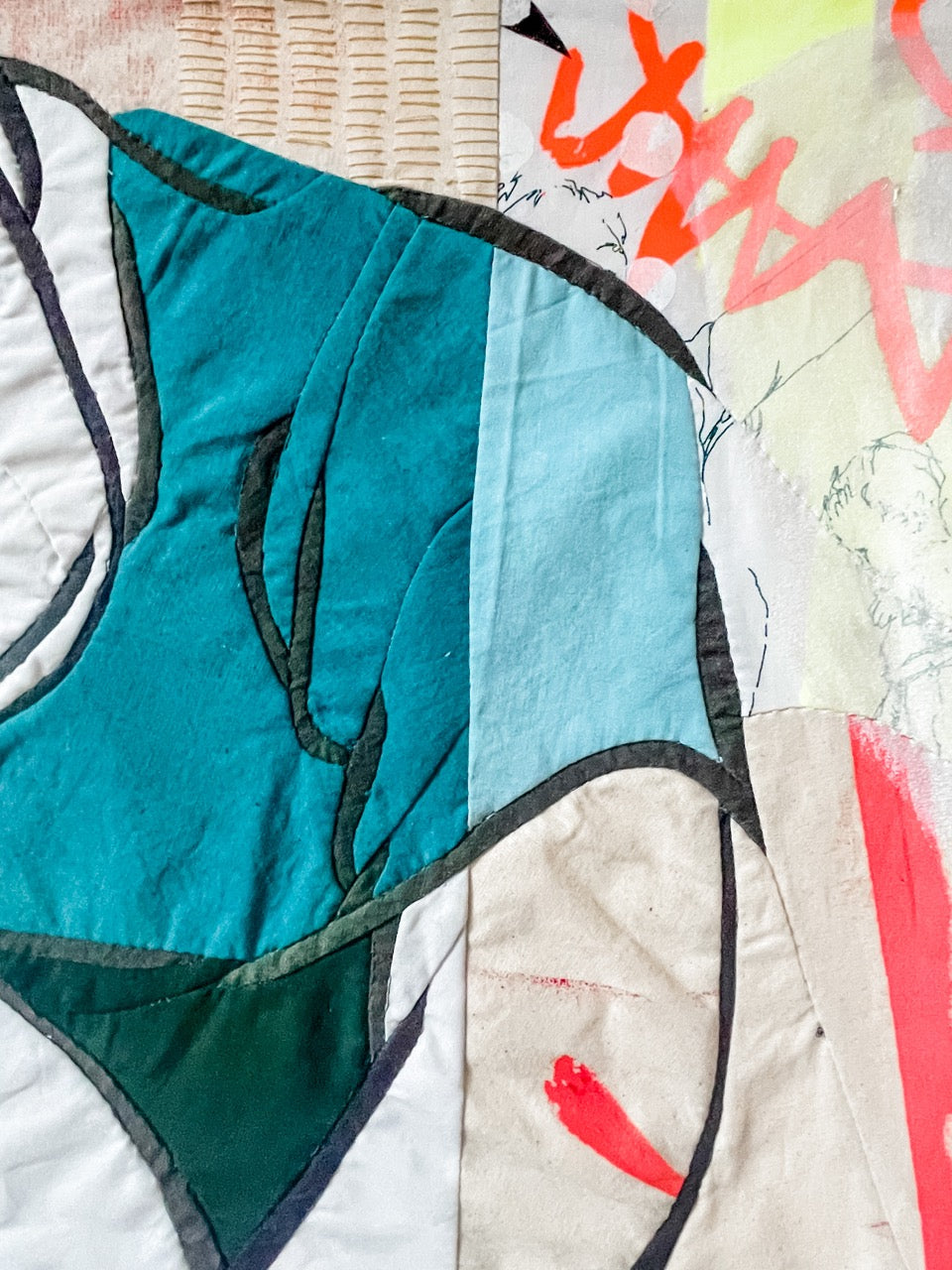 All Creatures: a textile artwork