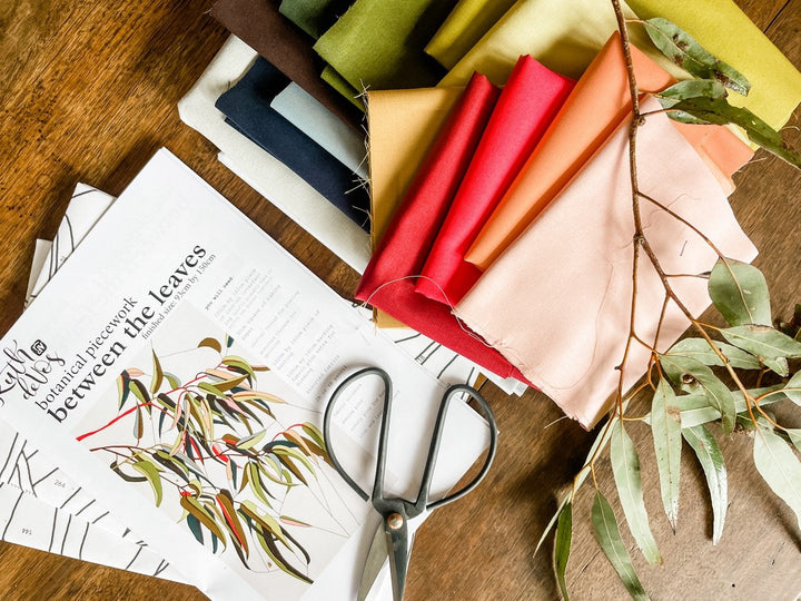 Between the Leaves Quilt Pattern and Kit BUNDLE