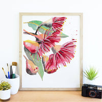'Blossom 1' Art Print - Ruth de Vos: Art
