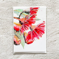 Greeting Card: Blossom 1 - Ruth de Vos: Art