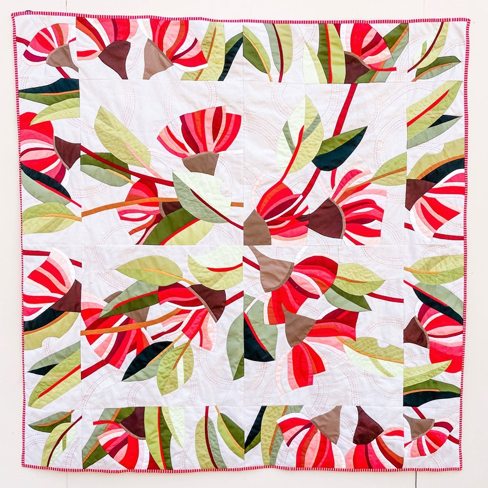Blossom Explosion Fabric Kit - Ruth de Vos: Art