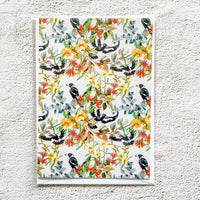 Greeting Card: Bushwalk - Ruth de Vos: Art