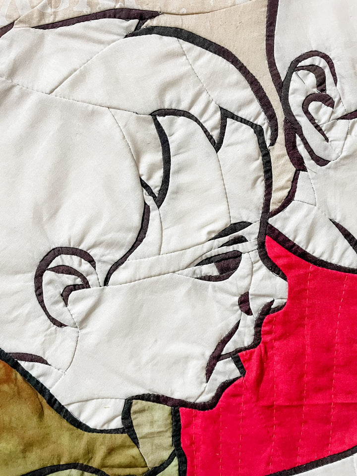 Clothed With Splendour: a textile artwork