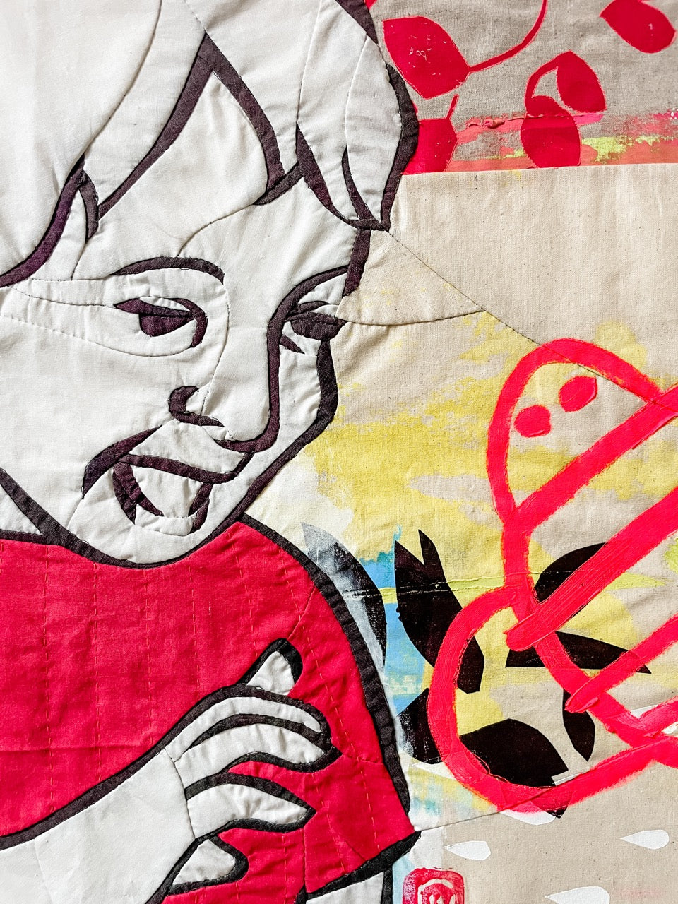 Clothed With Splendour: a textile artwork