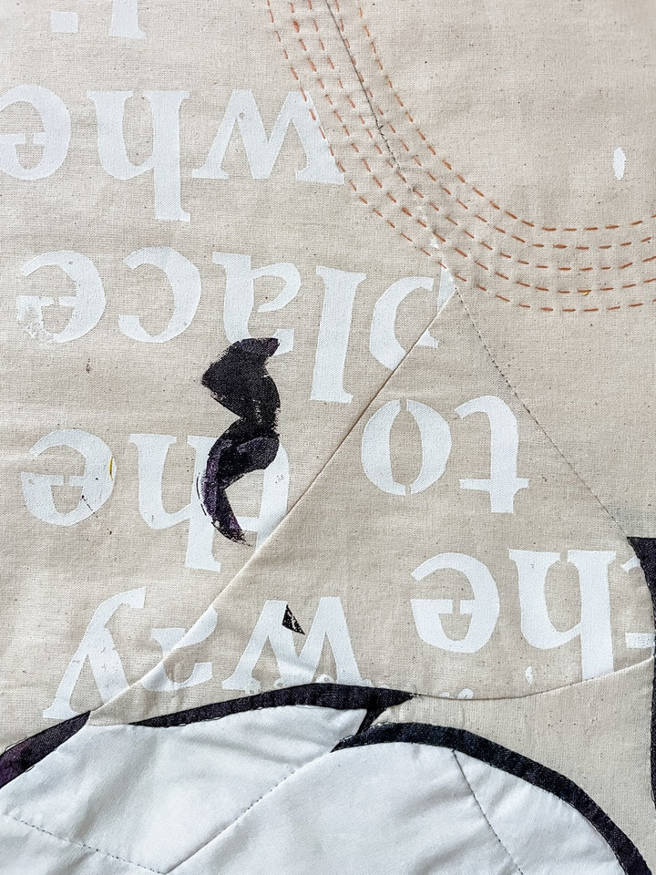 Clothed With Splendour: a textile artwork