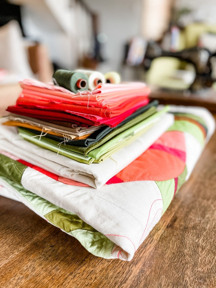 + FABRIC KIT (Flowering Gum/Creative Piecework)