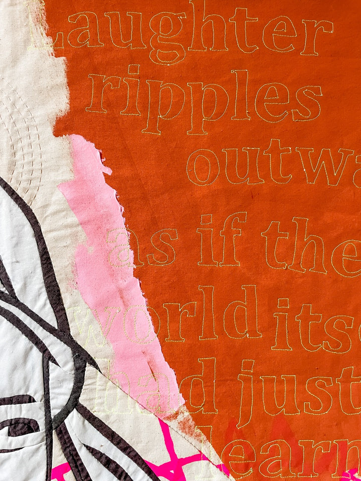 Delighting: a textile artwork