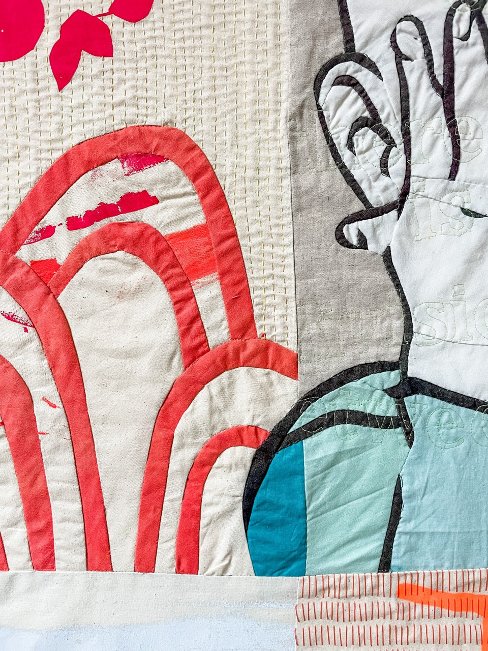 Do You See?: a textile artwork