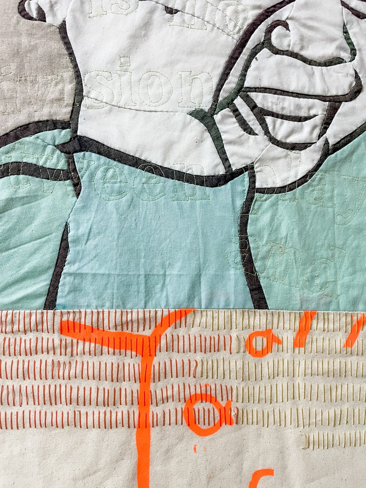 Do You See?: a textile artwork