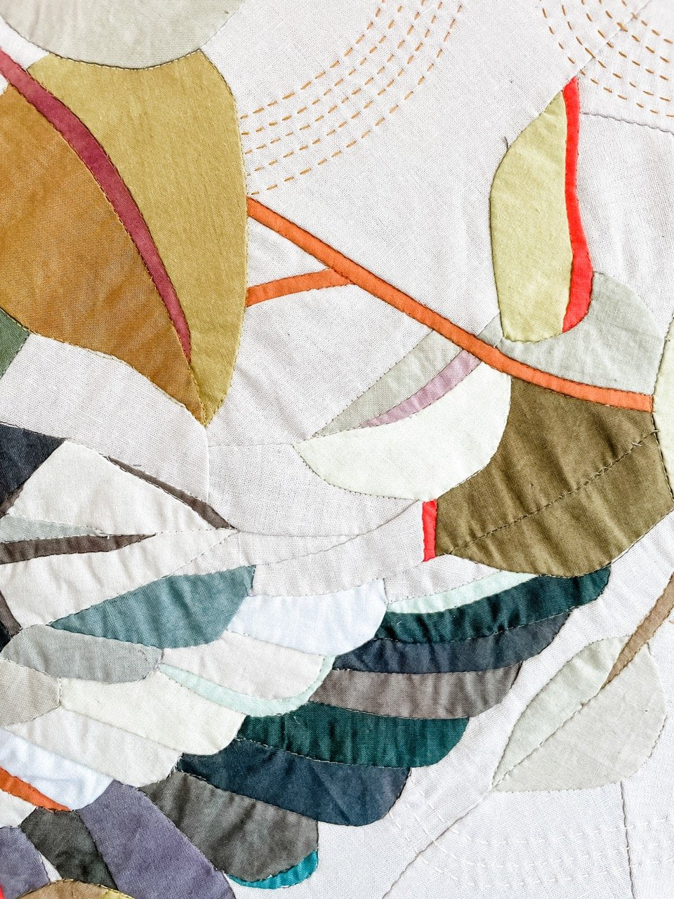 Flight: an original textile magpie artwork