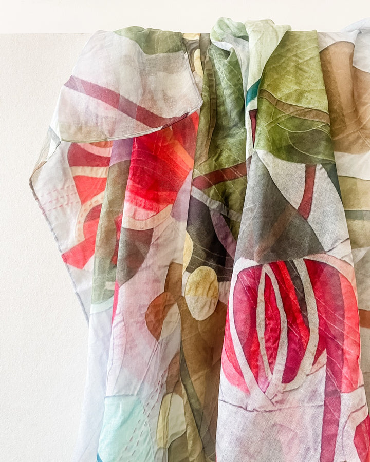 'Florae' artisan scarf