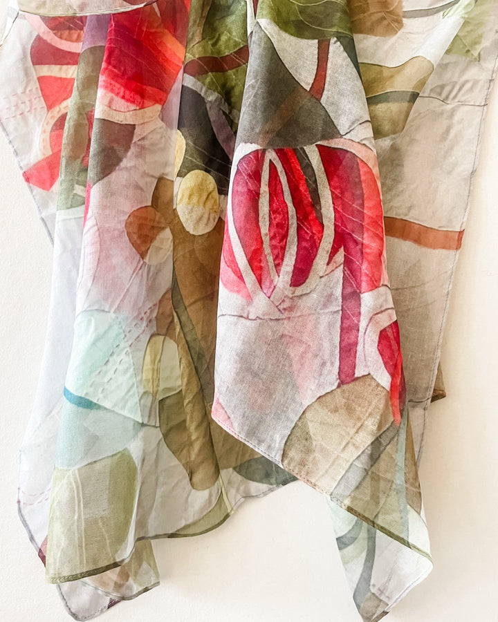'Florae' artisan scarf