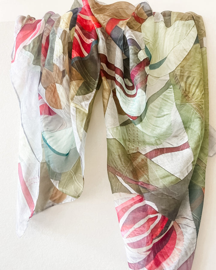 'Florae' artisan scarf