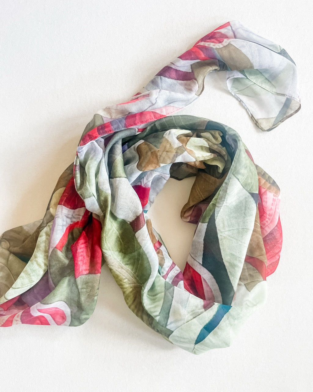 'Florae' artisan scarf