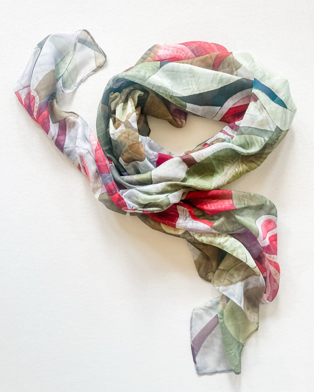 'Florae' artisan scarf