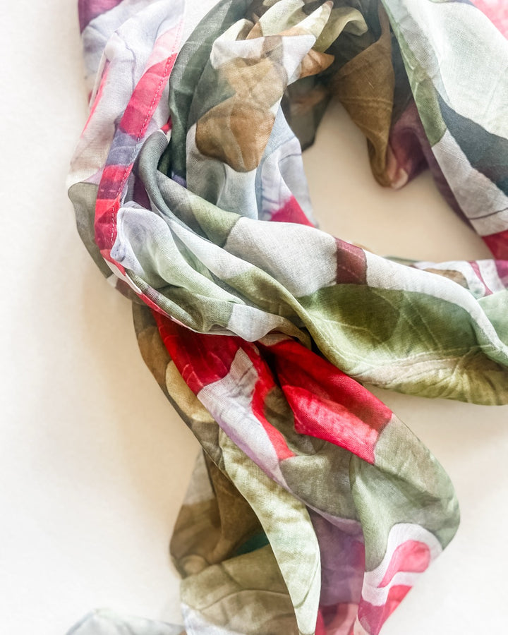 'Florae' artisan scarf