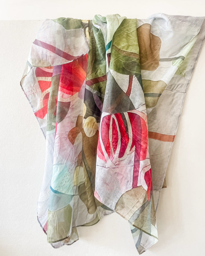 'Florae' artisan scarf