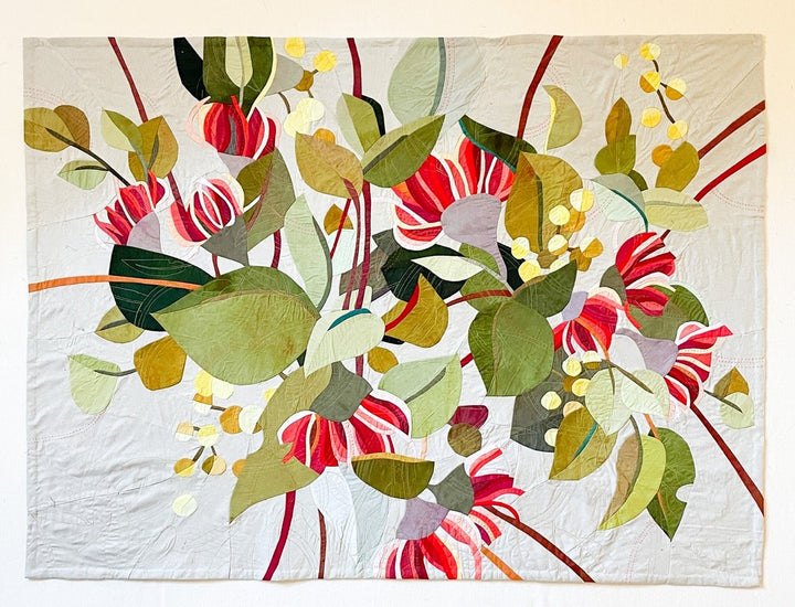 Florae: textile art by Ruth de Vos