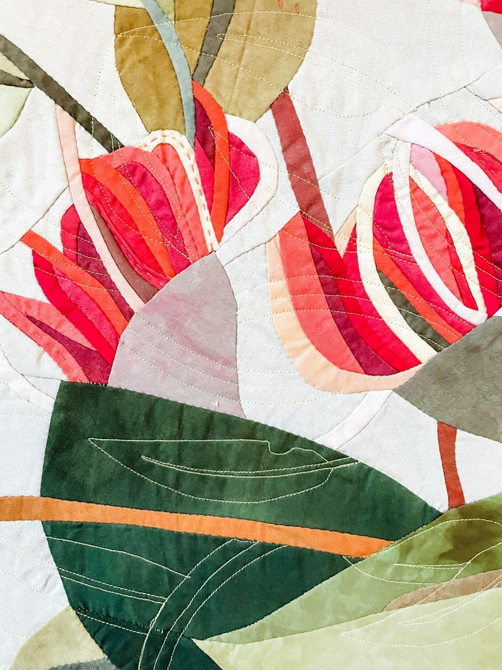 Florae: textile art by Ruth de Vos