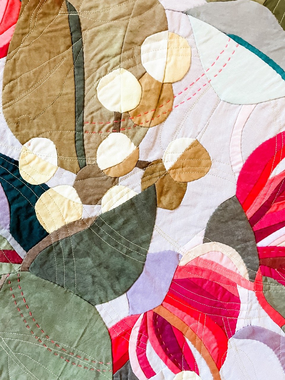Florae: textile art by Ruth de Vos