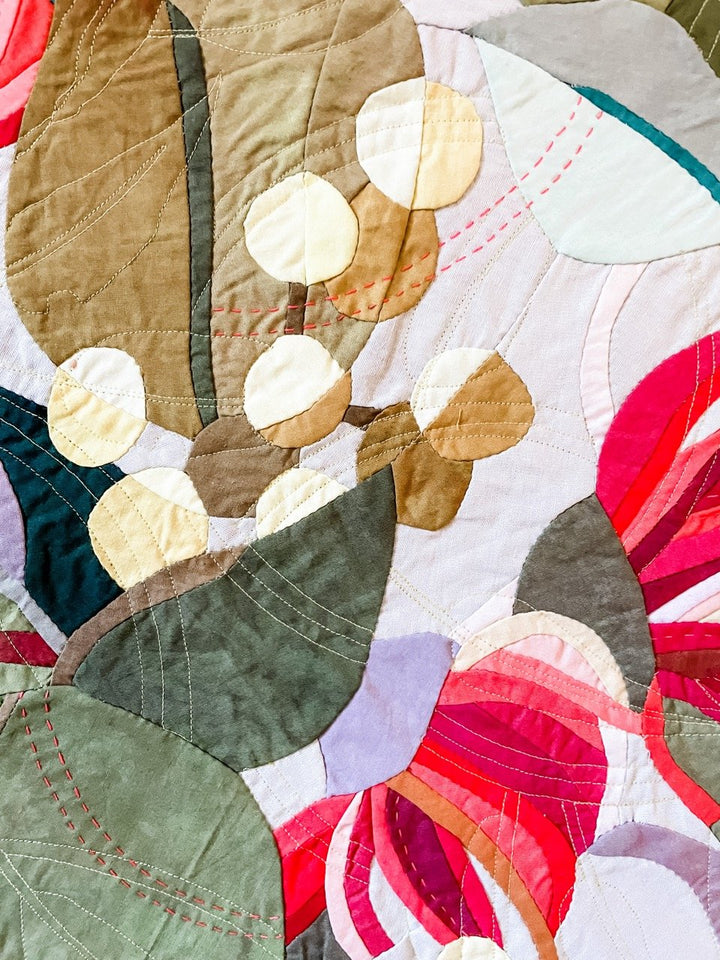 Florae: textile art by Ruth de Vos