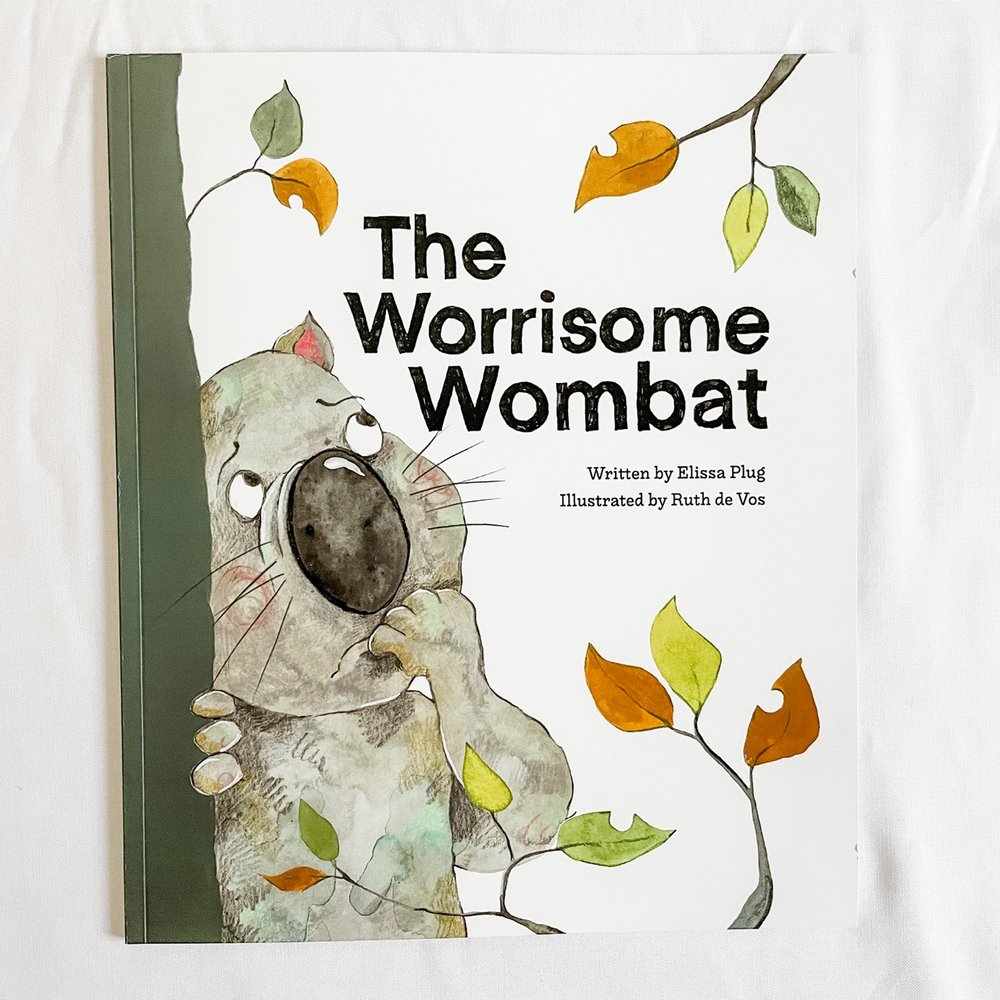 'Happy Wombat' art print