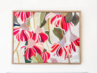 He Renews the Face of the Ground: a botanical textile artwork - Ruth de Vos: Art
