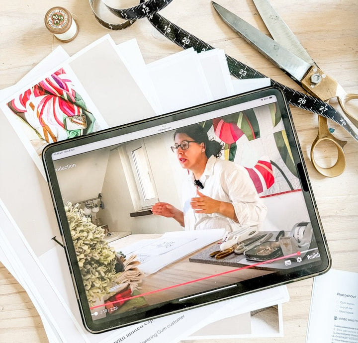 Start Here DIGITAL BUNDLE: eBook and Online Quiltmaking Class - Ruth de Vos: Art