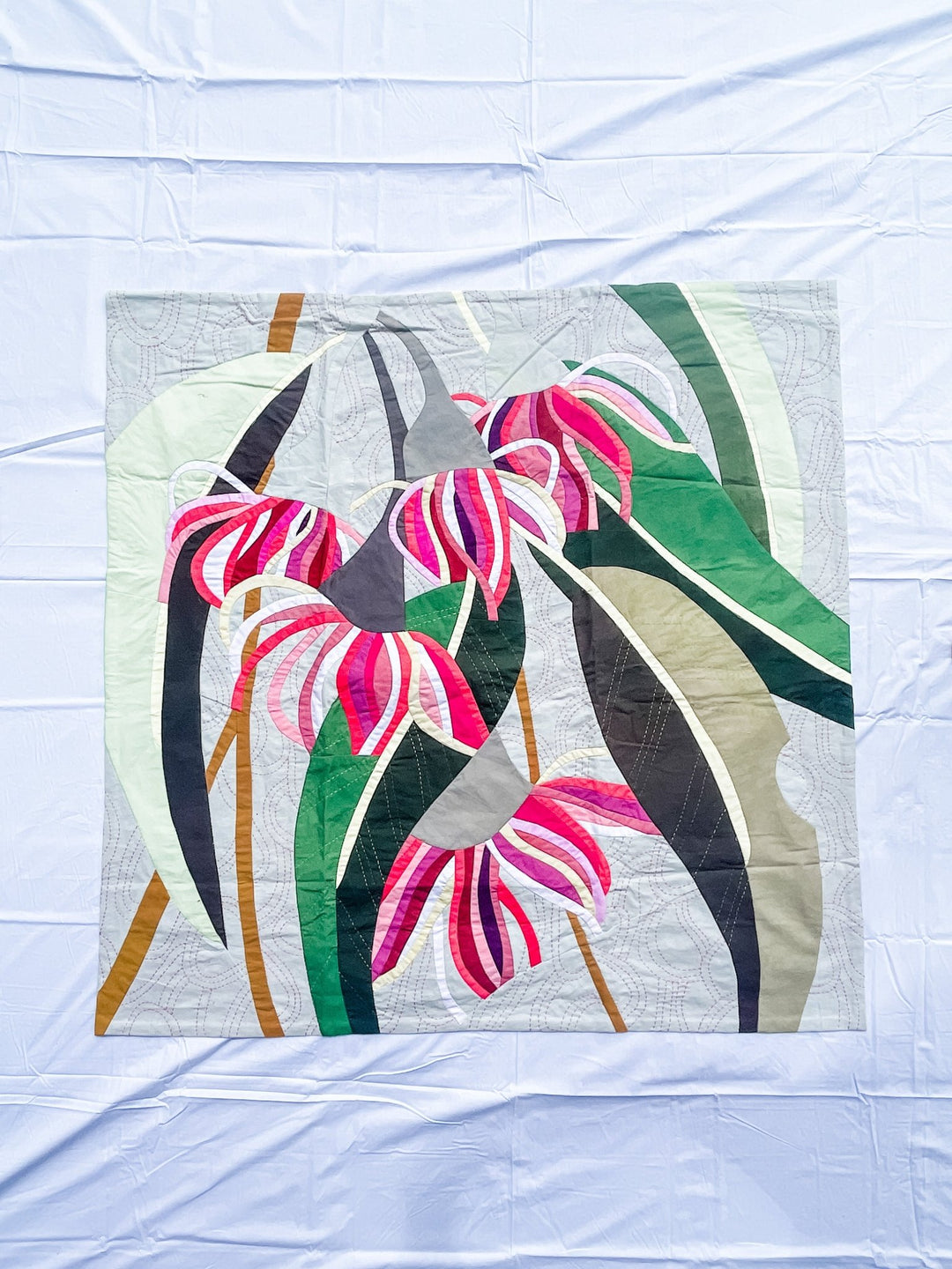 Eucalyptus Dancing Quilt Pattern - Ruth de Vos: Art