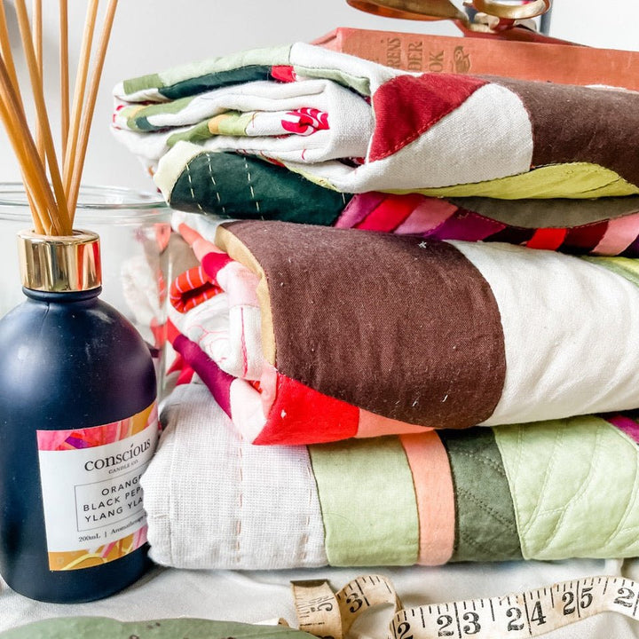 Digital Pattern BUNDLE: Six DIGITAL Quilt Patterns and an eBook - Ruth de Vos: Art