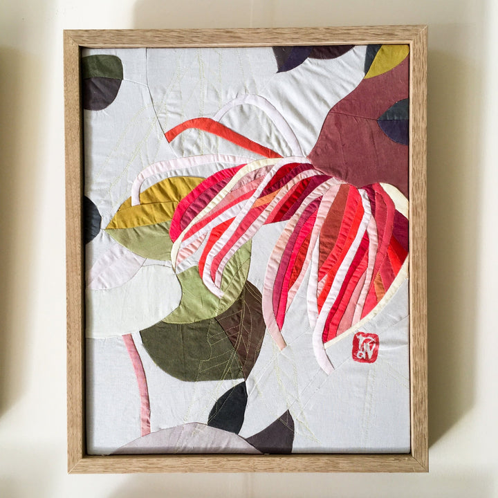 Abundant: botanical textile artwork - Ruth de Vos: Art
