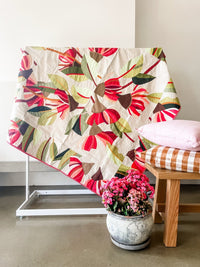 Blossom Explosion Quilt Pattern - Ruth de Vos: Art