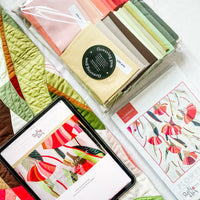 Creative Piecework BUNDLE: class, paper pattern and fabric kit - Ruth de Vos: Art