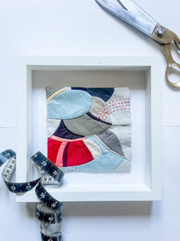Slow Stitch Eucalypt 2: Kit - Ruth de Vos: Art