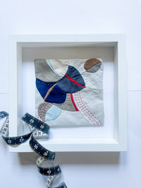 Slow Stitch Eucalypt 4: Kit - Ruth de Vos: Art