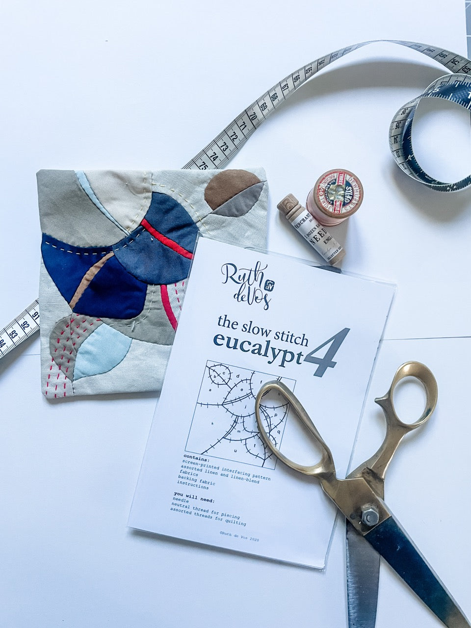 Slow Stitch Eucalypt 4: Kit