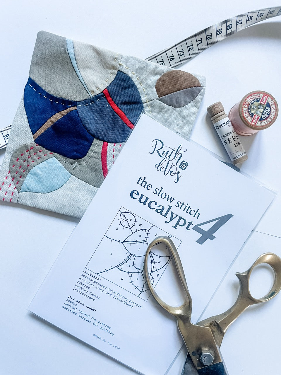 Slow Stitch Eucalypt 4: Kit