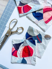 Slow Stitch Eucalypt 3: Kit - Ruth de Vos: Art