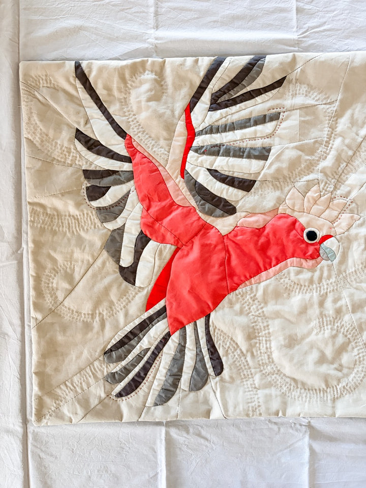 Pink and Grey Galah Quilt Pattern