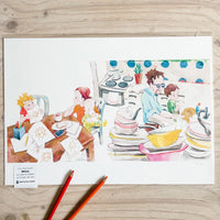 'In My Sunshine' art print - Ruth de Vos: Art